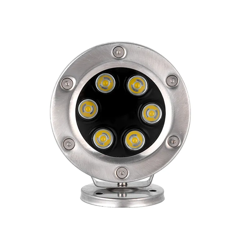 Aiwooping 12V 6W 9W 12W,Stainless Steel Underwater Light - IP68 Waterproof LED Pool Light, Energy-Efficient Outdoor Submersible Lighting for Ponds, Fountains & Garden Decor - Image 6